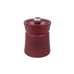 Peugeot Bali Fonte Cast Iron Pepper Mill - Red 8cm