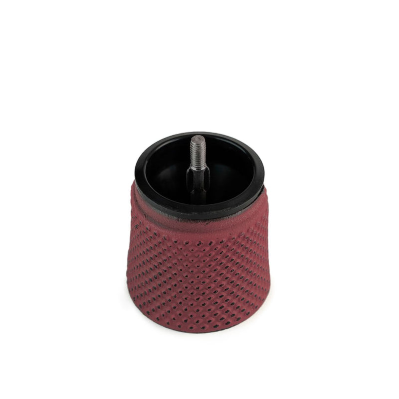 Peugeot Bali Fonte Cast Iron Pepper Mill - Red 8cm