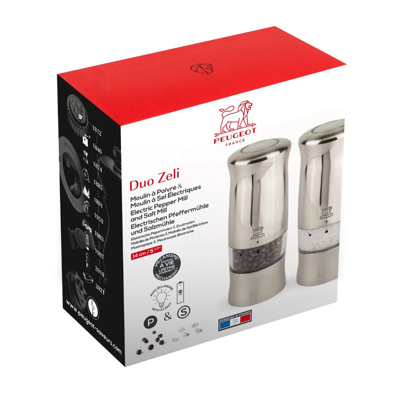 Peugeot Zeli Electric Mill Set