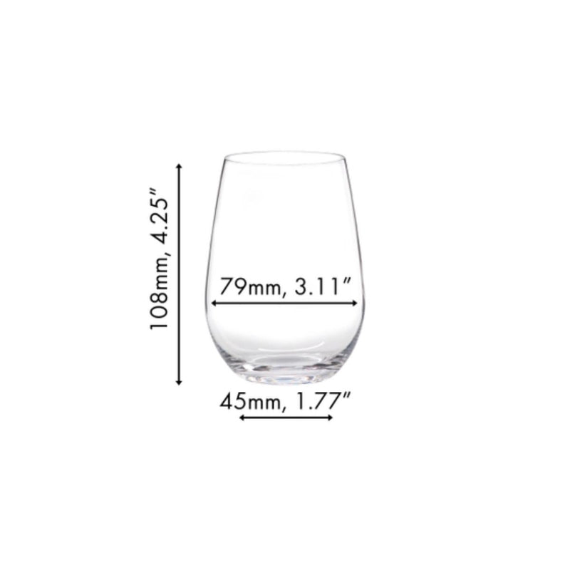 Riedel 'O' Wine Glass Riesling - Set of 6