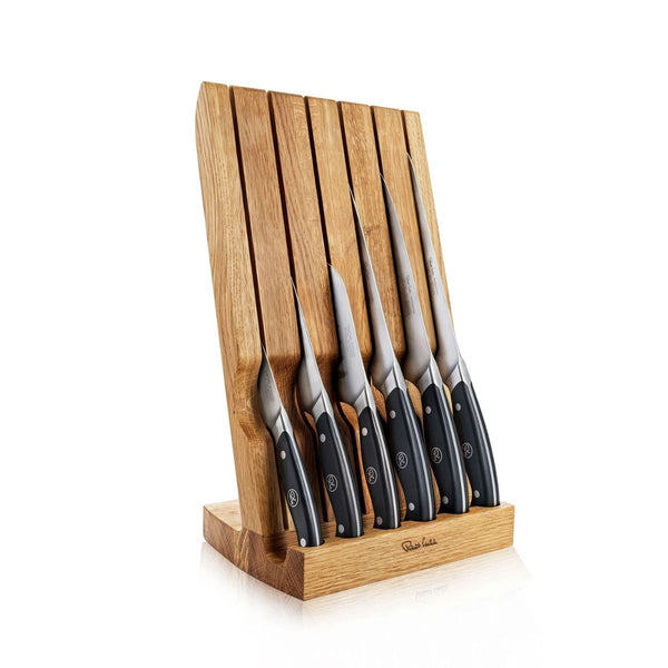 Robert Welch Professional Oak Knife Block Set - 6pc