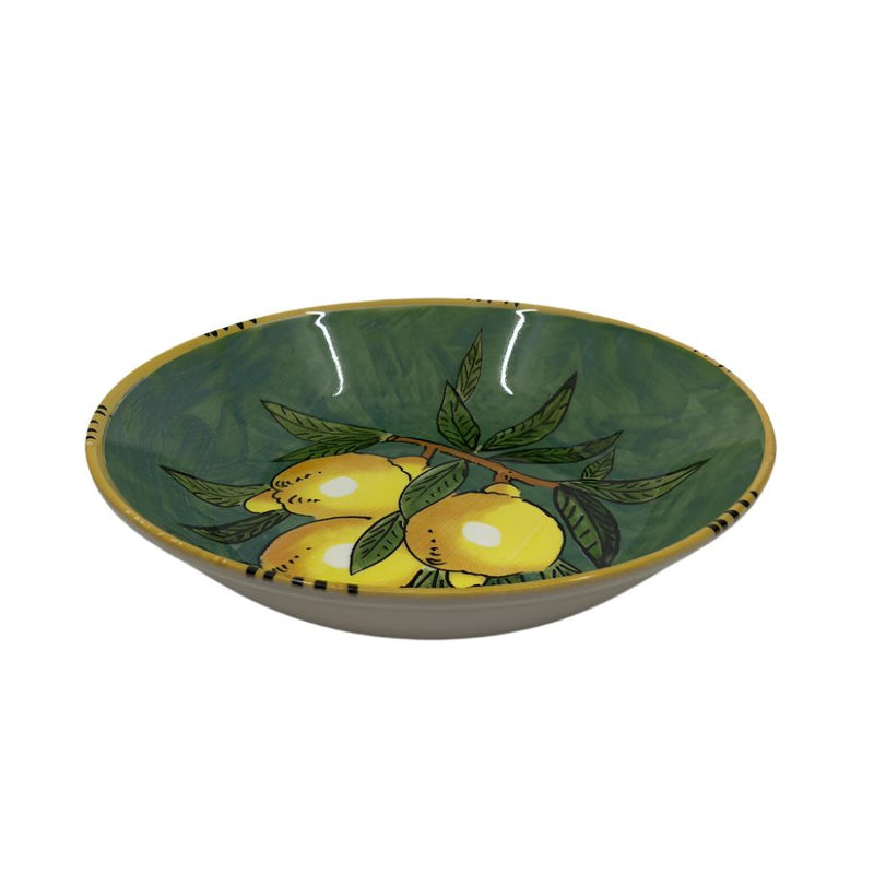 Sicilian Lemon Serving Bowl 30cm - Green