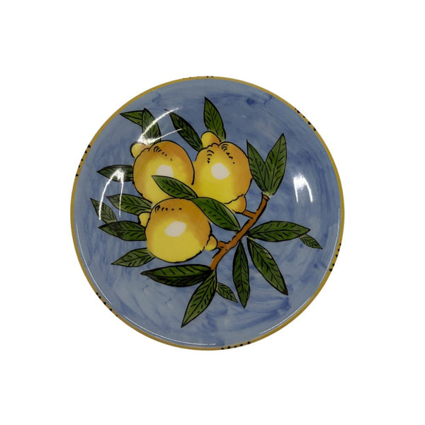 Sicilian Lemon Side Plate 20cm - LtBlue