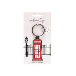 Victoria Eggs Key Ring - Telephone Box