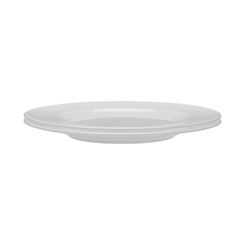 Geneviève Lethu White Porcelain Dinner Plates - Pair