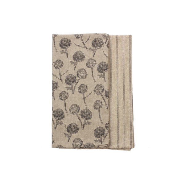 Raine & Humble Artichoke Tea Towel (Pair)