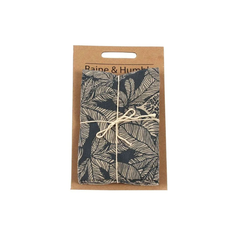 Raine & Humble Fig Tree Tea Towel (Pair) - Slate