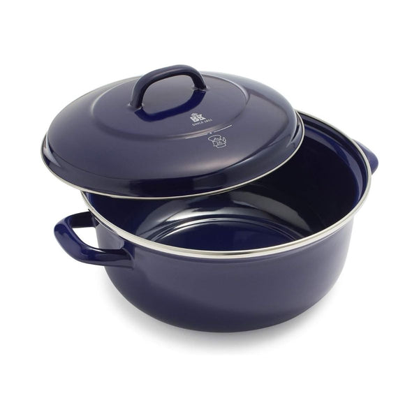 Bk Enamelled Casserole Indigo - 26cm