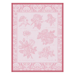 Le Jacquard Français Rose Garden Tea Towel - Pink