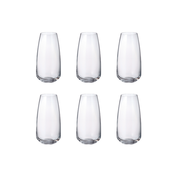 Crystal Bohemia Anser Highball Glasses - set of 6