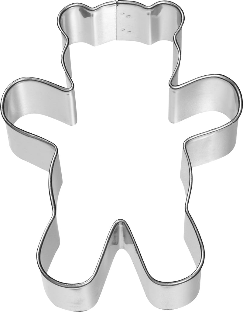 Birkmann Tinplate Cookie Cutter - Teddy 6.5cm