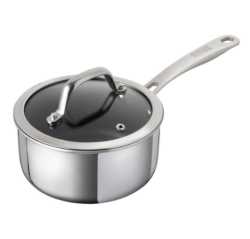 Kuhn Rikon PEAK Multi-Ply Saucepan with Lid - 16cm