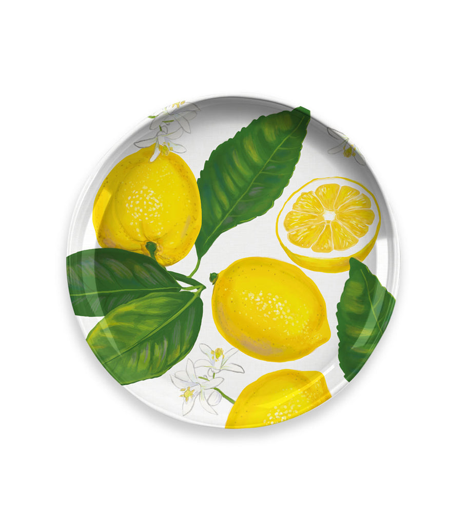 Lemon Fresh Salad Plate 22cm