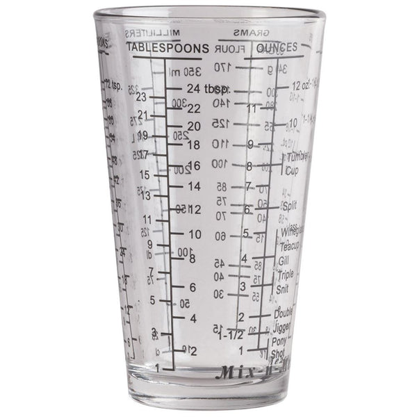 Shop Mix n'Measure Glass Measuring Cup – Divertimenti Cookshop