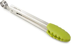 Zeal Mini 20cm Silicone Locking Tongs - Lime Green