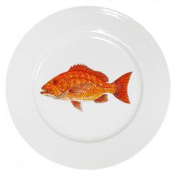 Richard Bramble Side Plate 19cm - Red Snapper