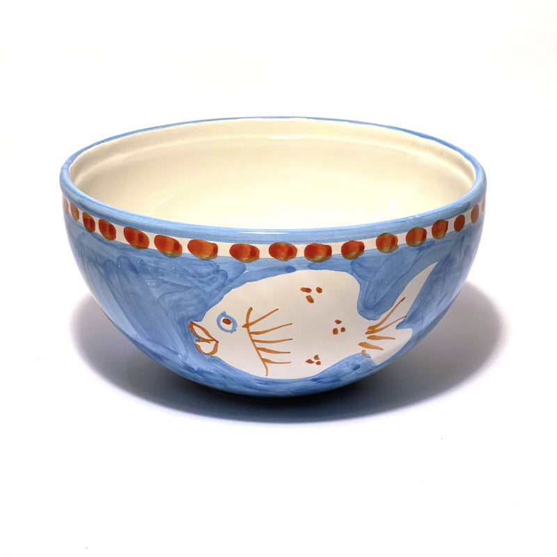 Amalfi Blue Poseidon Bowl - 17cm