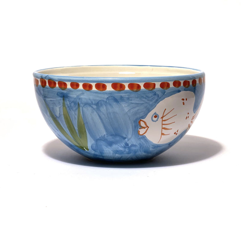 Amalfi Blue Poseidon Bowl - 17cm