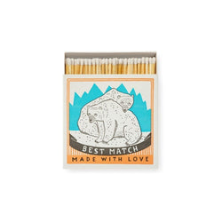 Archivist Luxury Box of Matches - Polar Bears