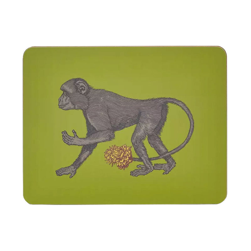 Avenida Home Puddin' Head Monkey Table Mat