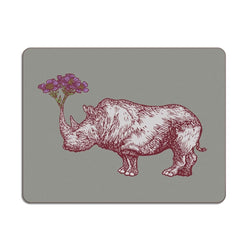 Avenida Home Puddin Head Rhino Table Mat