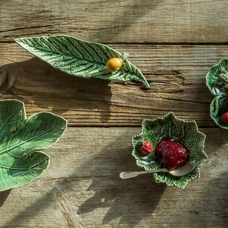 Bordallo Pinheiro Countryside Leaf Dish - Snail