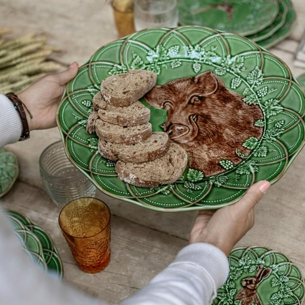 Bordallo Pinheiro Large Boar Plate