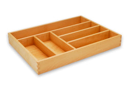 Breka Beech Cutlery Storage Box - 6 Slot