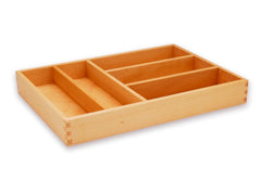 Breka Beech Cutlery Storage Box - 5 Slot