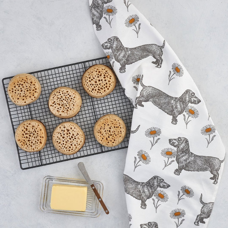 Thornback & Peel Tea Towel - Dog & Daisy