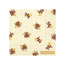 Emma Bridgewater Pack of 20 Paper Napkins - Bees