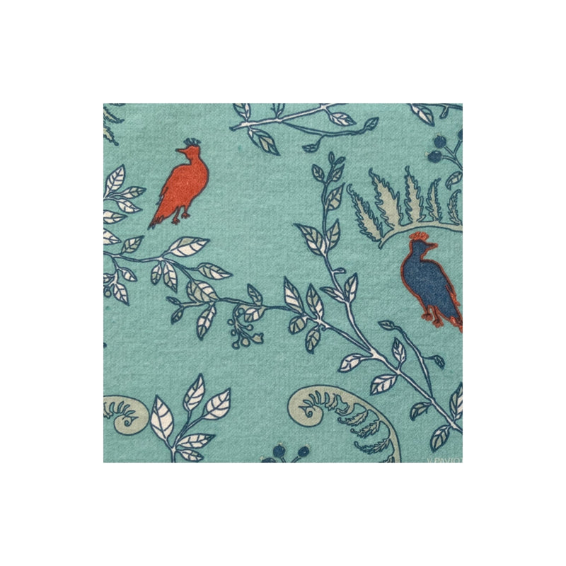 Francoise Paviot Cocktail Napkins - Garden Blue