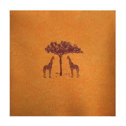 Francoise Paviot French Dinner Napkins - Giraffe