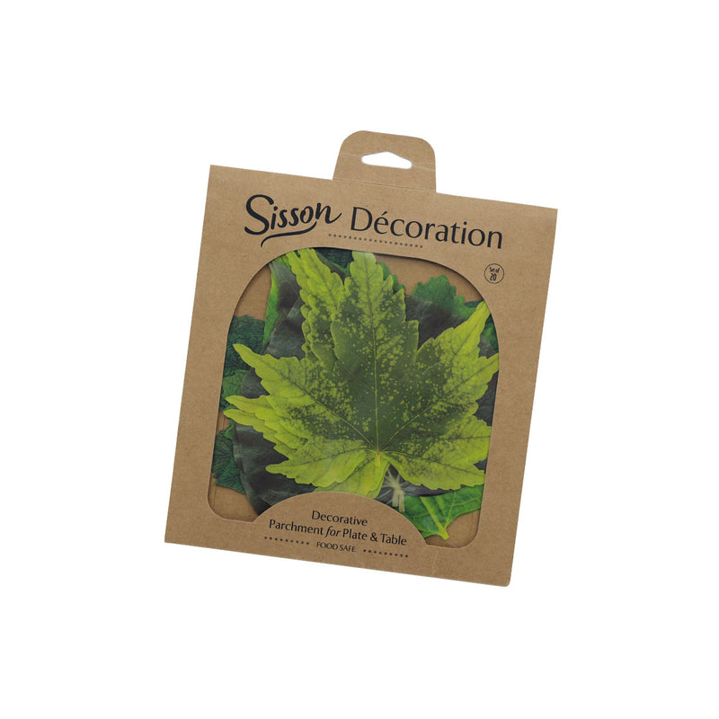 French Cheese Leaves - Spring (Pack of 20)