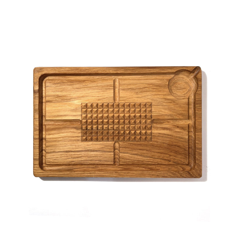 Handmade Carving Board in Oak | 34cm x 22cm