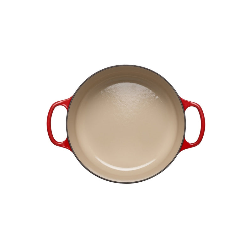 Le Creuset Signature Round Cocotte - 30cm Cerise