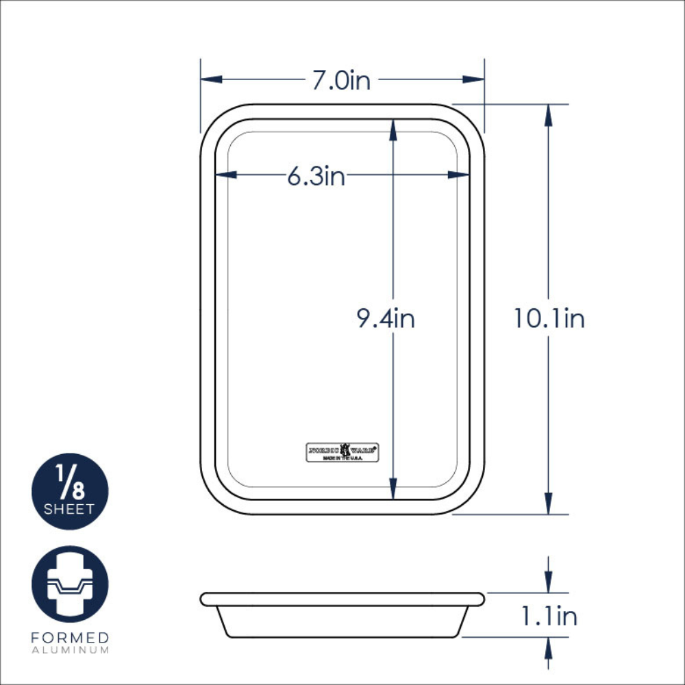Nordic Ware Naturals Eighth Sheet Pan Divertimenti Cookshop