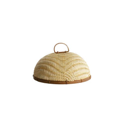 Pebbly Woven Bamboo Food Cover