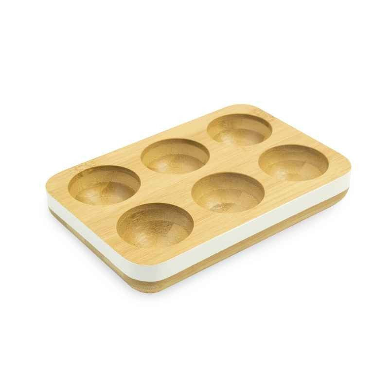 Pebbly Bamboo Egg Tray