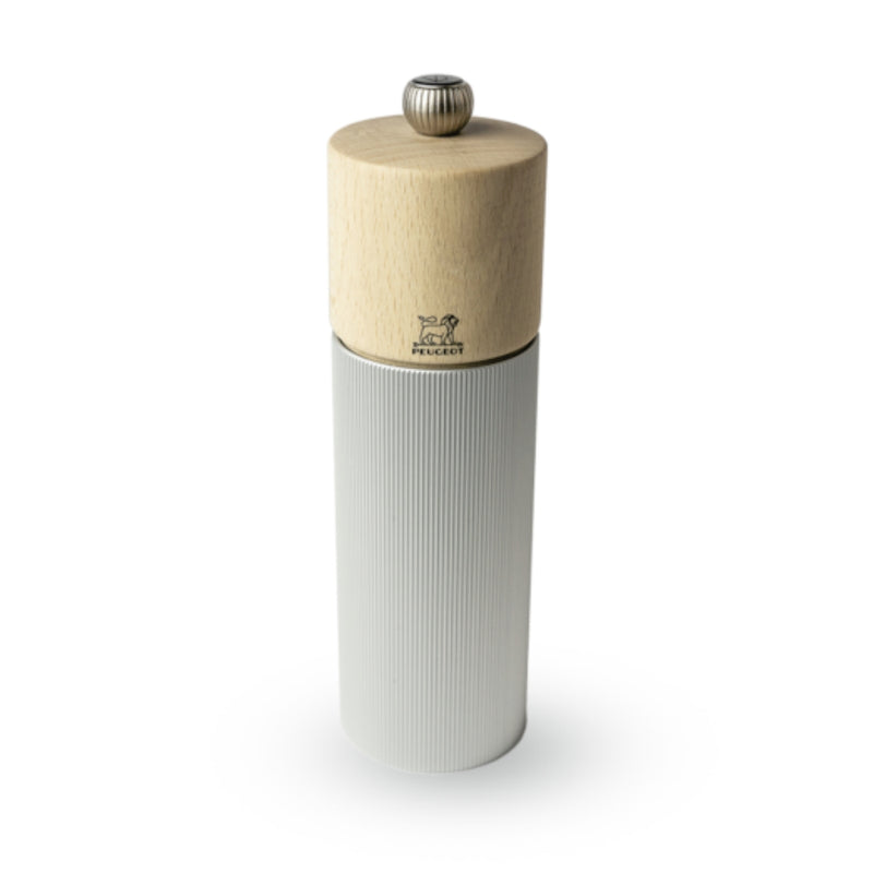 Peugeot Line Pepper Mill Aluminium Finish - 18cm