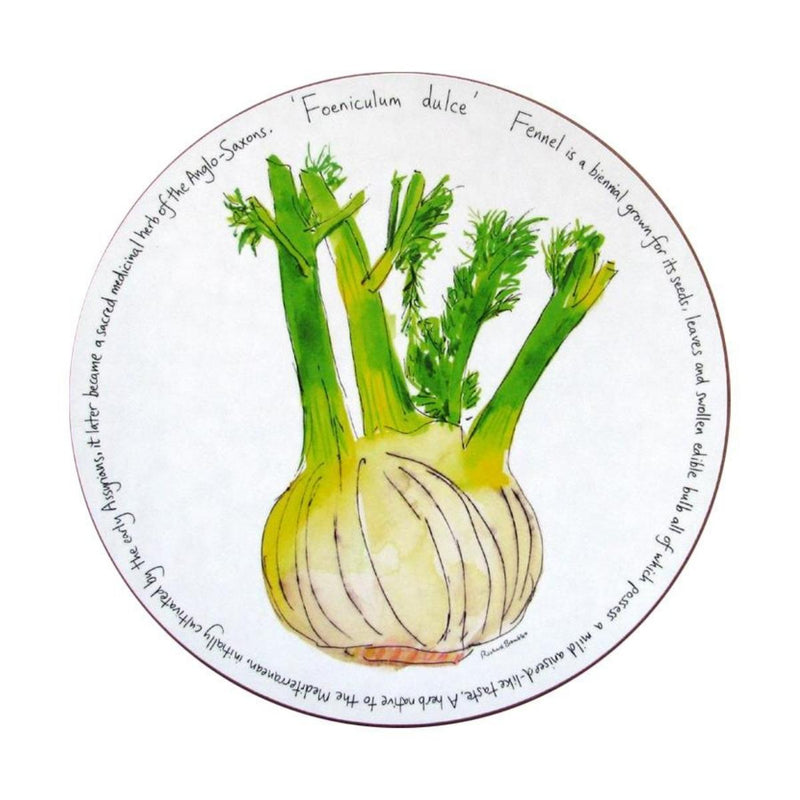 Richard Bramble Placemat 28cm - Fennel