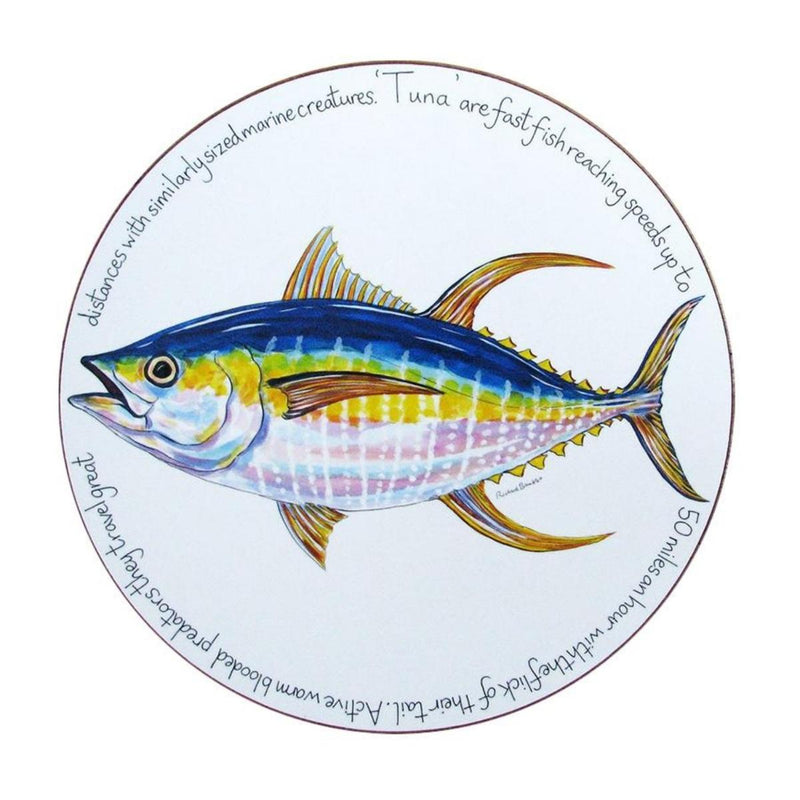 Richard Bramble Placemat 28cm - Tuna