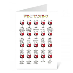 Simon Drew Card - Wine Tasting