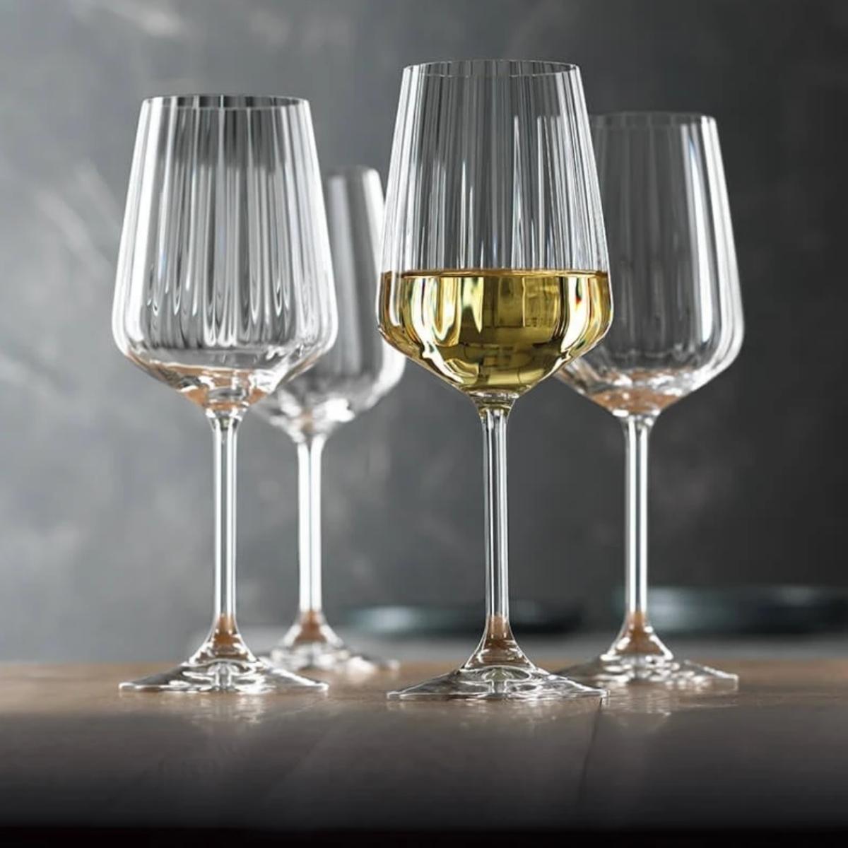 Spiegelau Riedel Lifestyle White Wine Glass Set of 4 Divertimenti Cookshop
