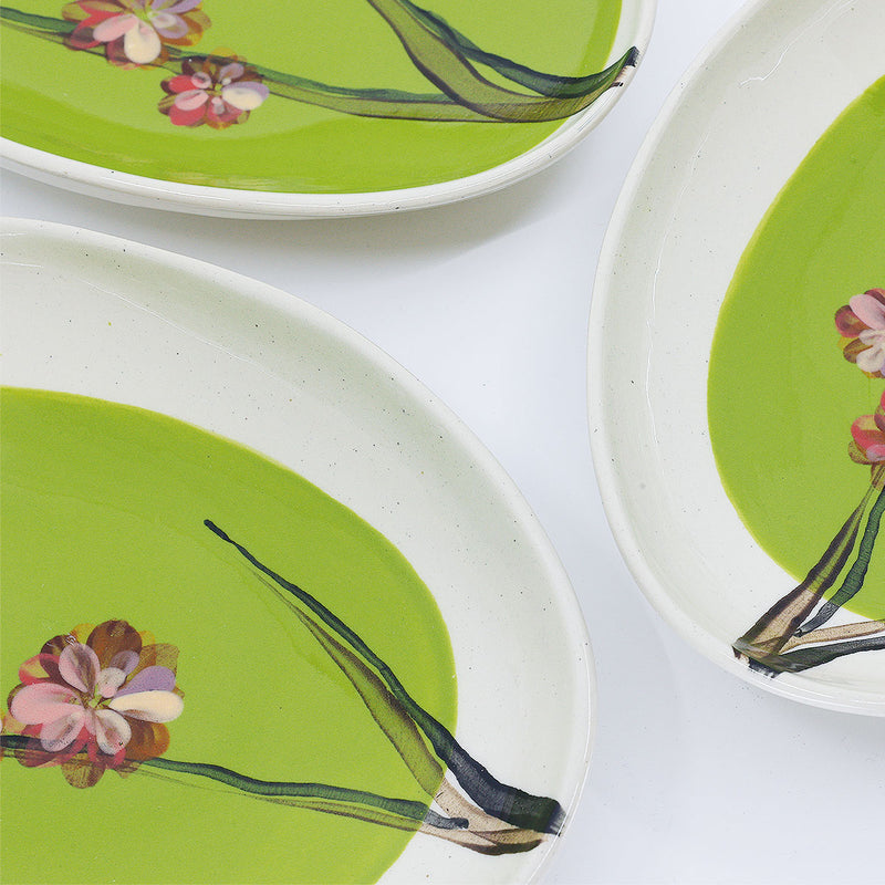 Wonki Ware Cherry Blossom Etosha Dish - Pistachio