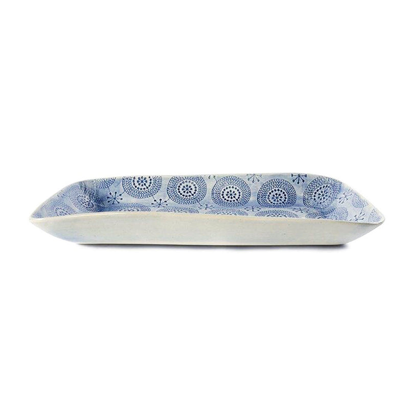 Wonki Ware Large Prawn Dish - Blue