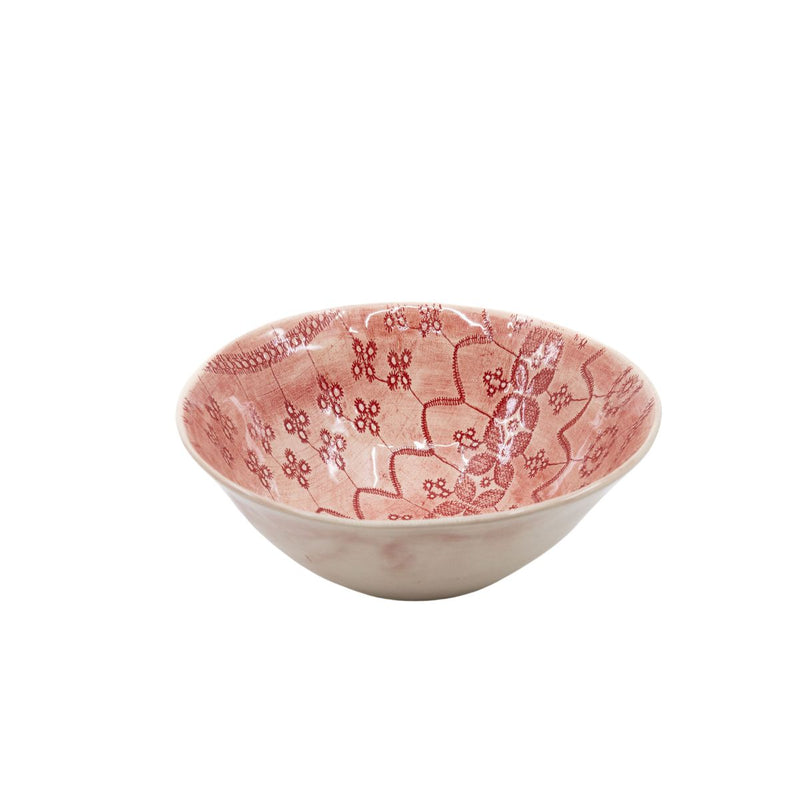 Wonki Ware Deep Pasta Bowl - Pimento