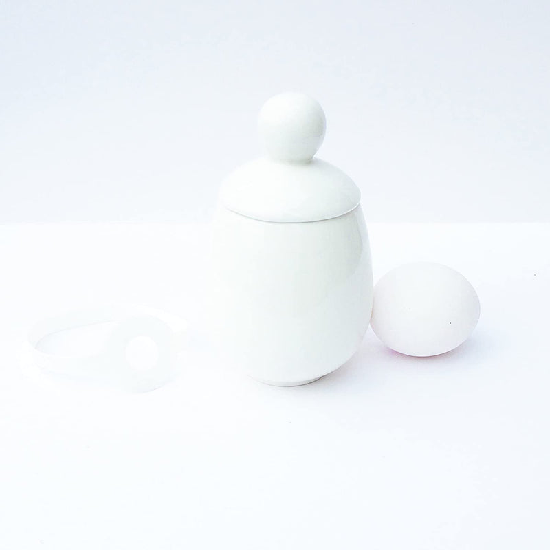  AggCoddler - Scandinavian Porcelain Egg Coddler with