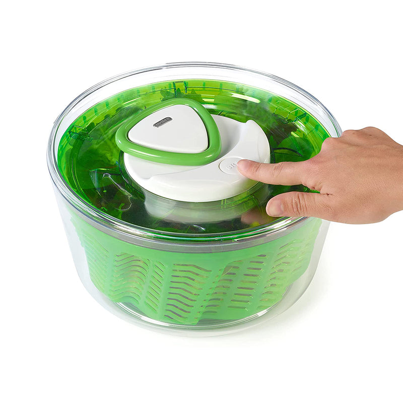 How to Use a Salad Spinner to Easily Clean Greens - walktoeat