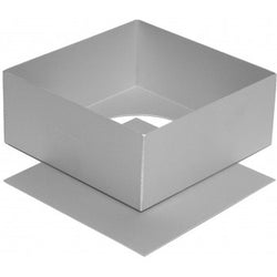 Silverwood Square Loose Base Cake Tin - 20cm